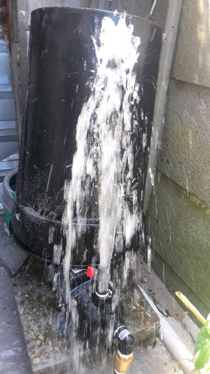 Water well installation